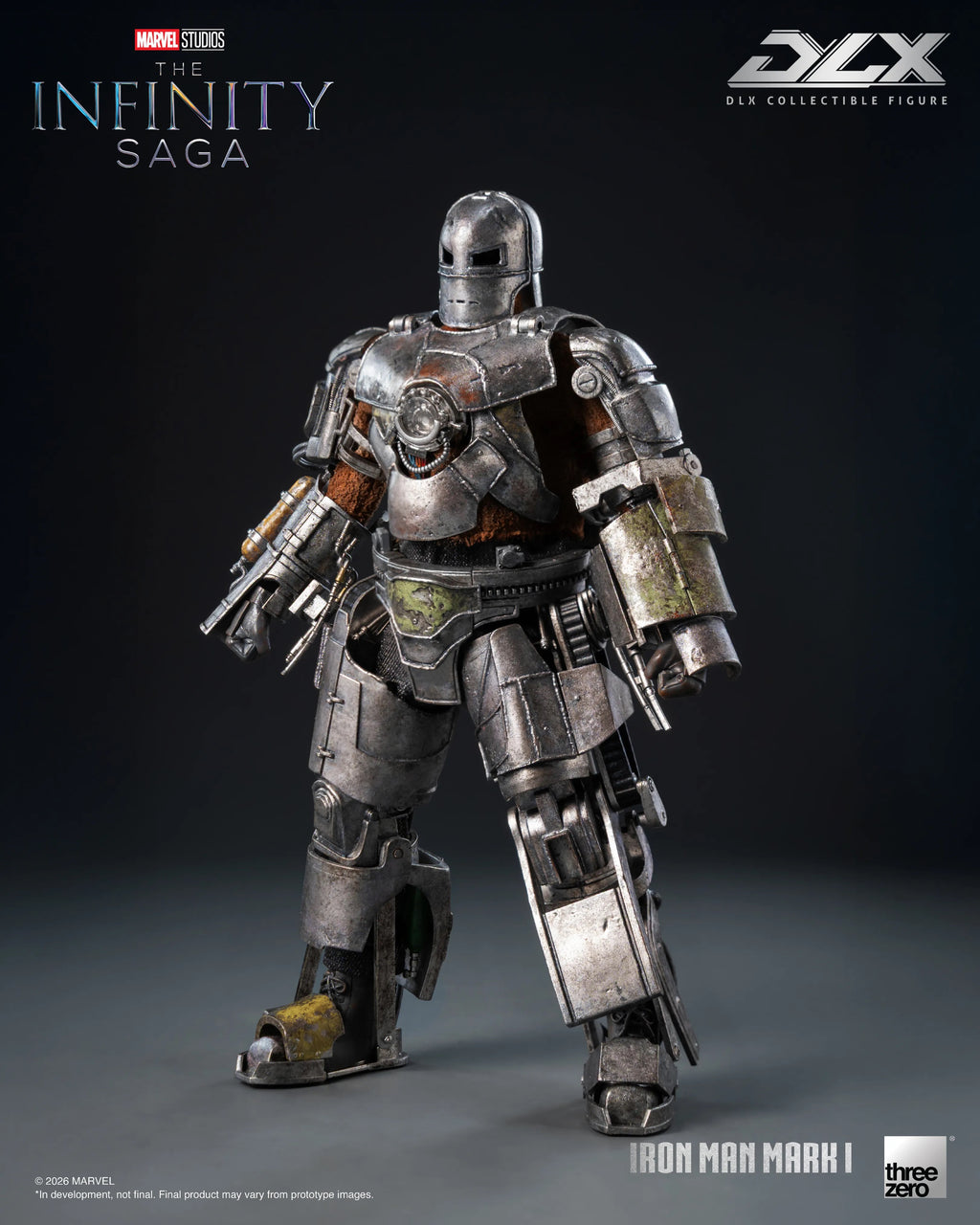 Threezero The Infinity Saga DLX 鋼鐵俠 Ironman Mark 1 MK1 合金成品