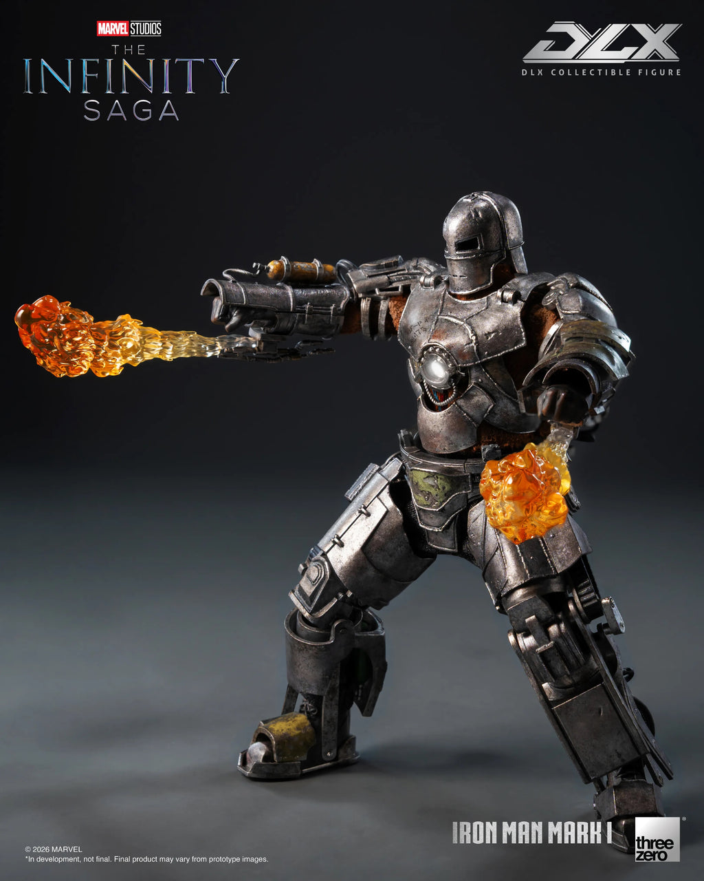 Threezero The Infinity Saga DLX 鋼鐵俠 Ironman Mark 1 MK1 合金成品
