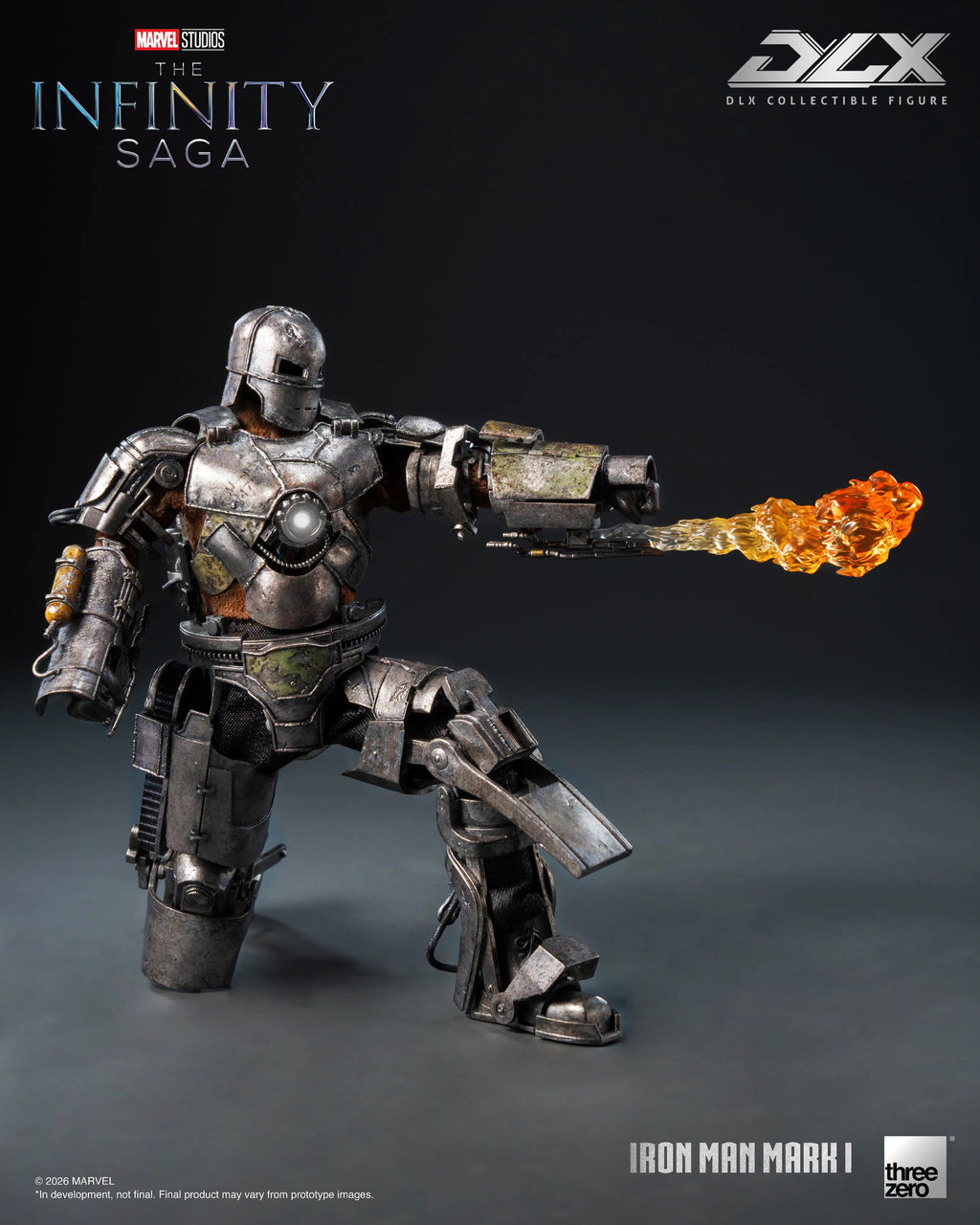 Threezero The Infinity Saga DLX 鋼鐵俠 Ironman Mark 1 MK1 合金成品