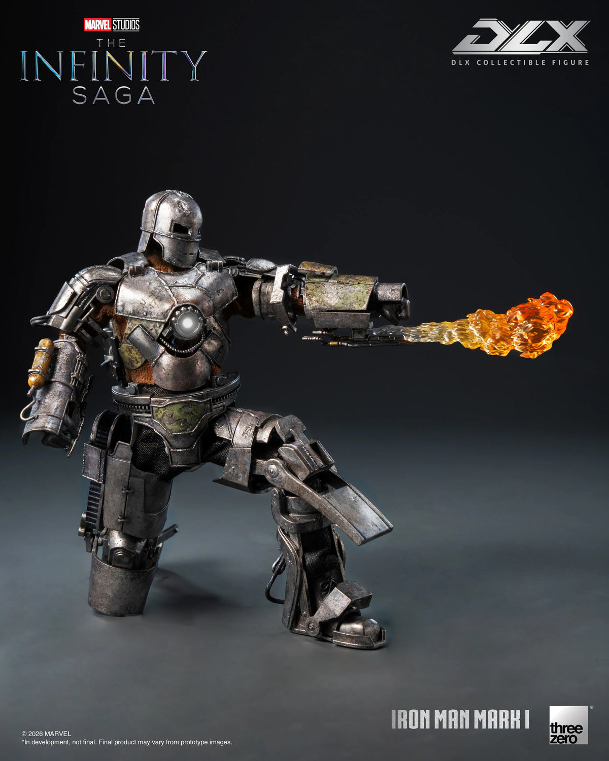 Threezero The Infinity Saga DLX 鋼鐵俠 Ironman Mark 1 MK1 合金成品