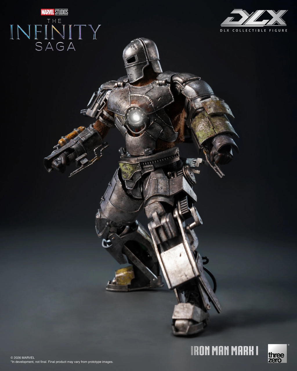 Threezero The Infinity Saga DLX 鋼鐵俠 Ironman Mark 1 MK1 合金成品