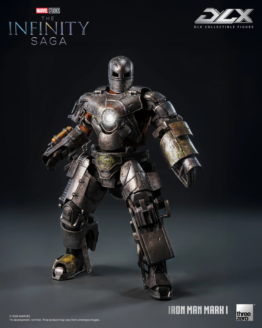 Threezero The Infinity Saga DLX 鋼鐵俠 Ironman Mark 1 MK1 合金成品