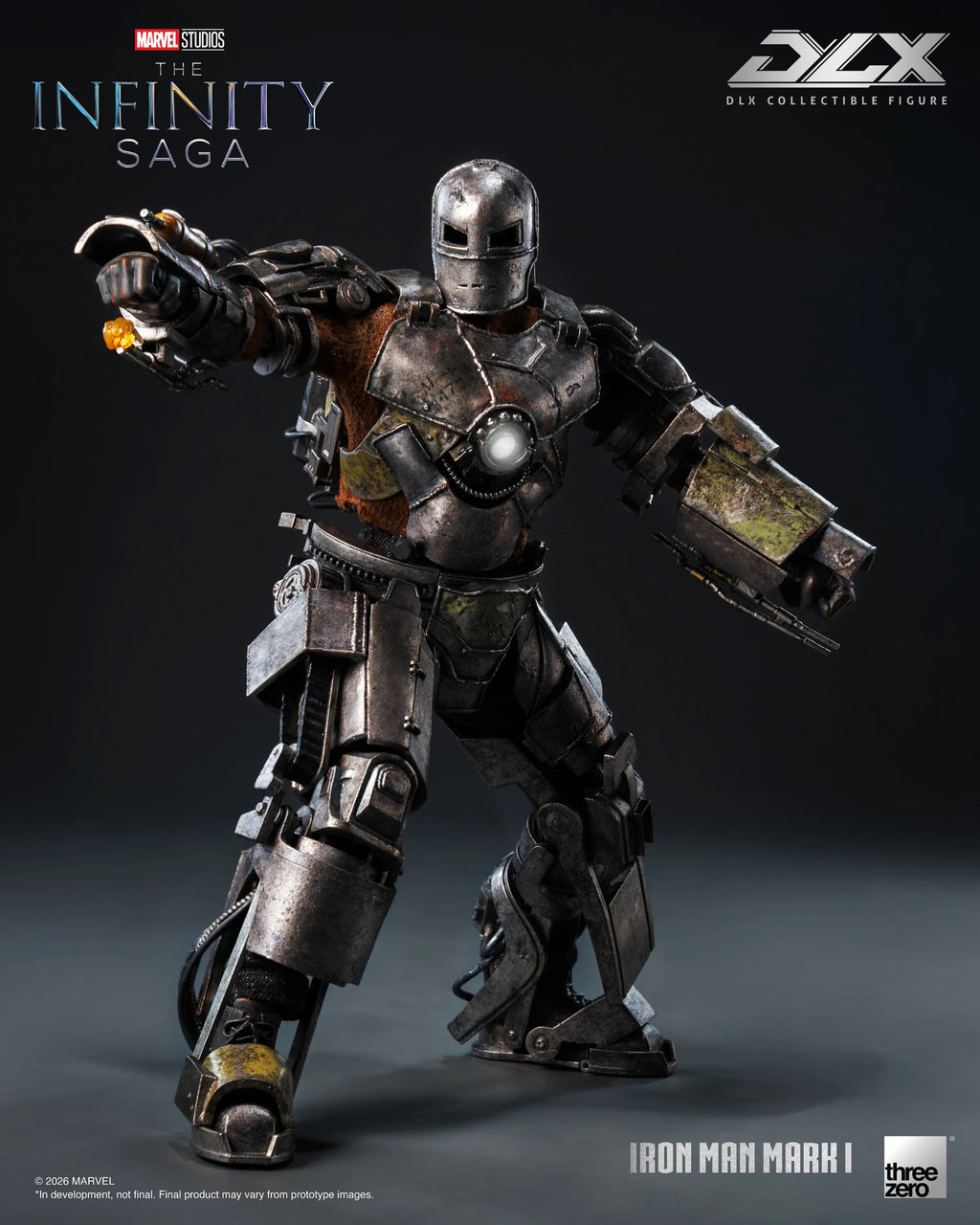 Threezero The Infinity Saga DLX 鋼鐵俠 Ironman Mark 1 MK1 合金成品