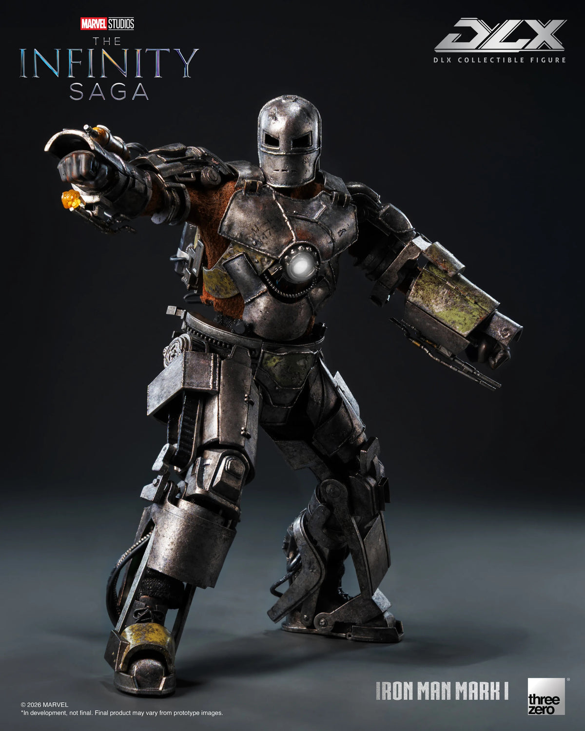 Threezero The Infinity Saga DLX 鋼鐵俠 Ironman Mark 1 MK1 合金成品