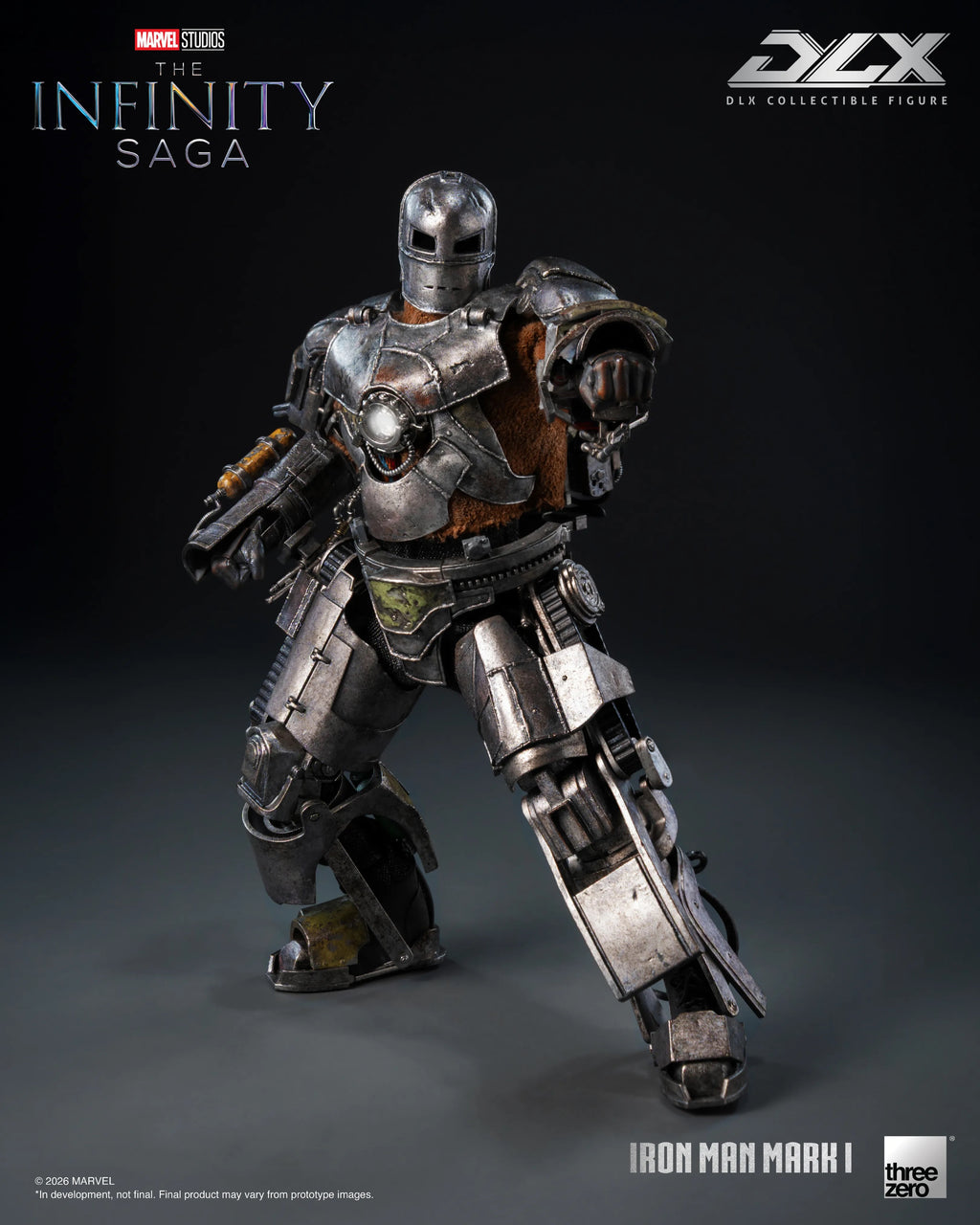 Threezero The Infinity Saga DLX 鋼鐵俠 Ironman Mark 1 MK1 合金成品