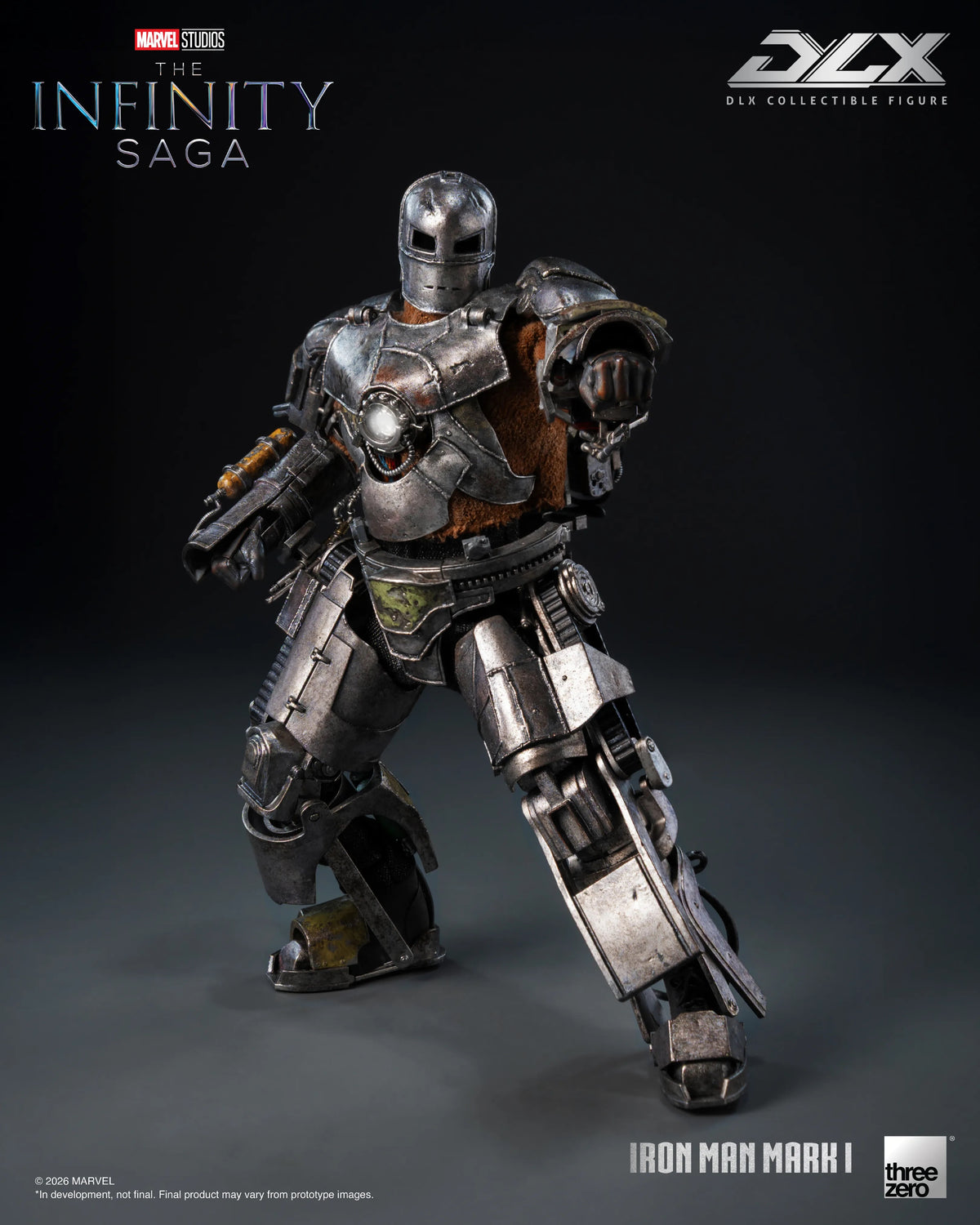 Threezero The Infinity Saga DLX 鋼鐵俠 Ironman Mark 1 MK1 合金成品