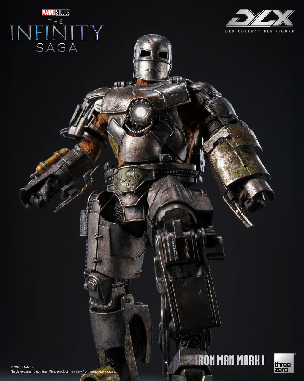 Threezero The Infinity Saga DLX 鋼鐵俠 Ironman Mark 1 MK1 合金成品