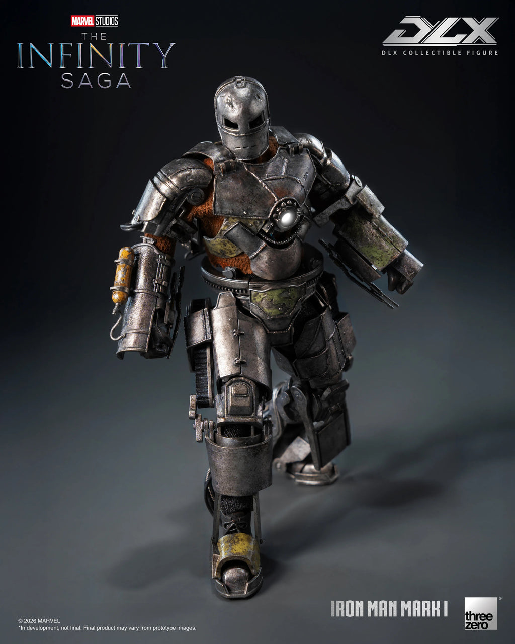 Threezero The Infinity Saga DLX 鋼鐵俠 Ironman Mark 1 MK1 合金成品