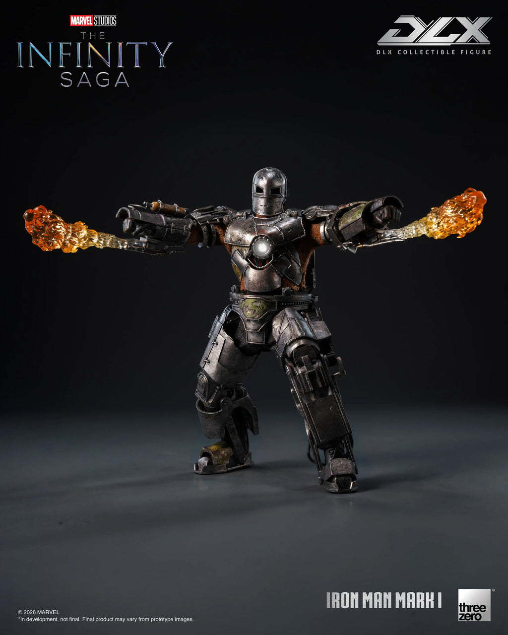 Threezero The Infinity Saga DLX 鋼鐵俠 Ironman Mark 1 MK1 合金成品