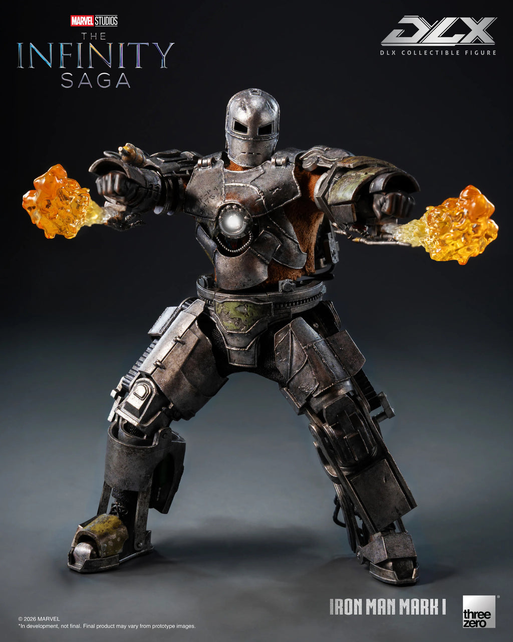 Threezero The Infinity Saga DLX 鋼鐵俠 Ironman Mark 1 MK1 合金成品