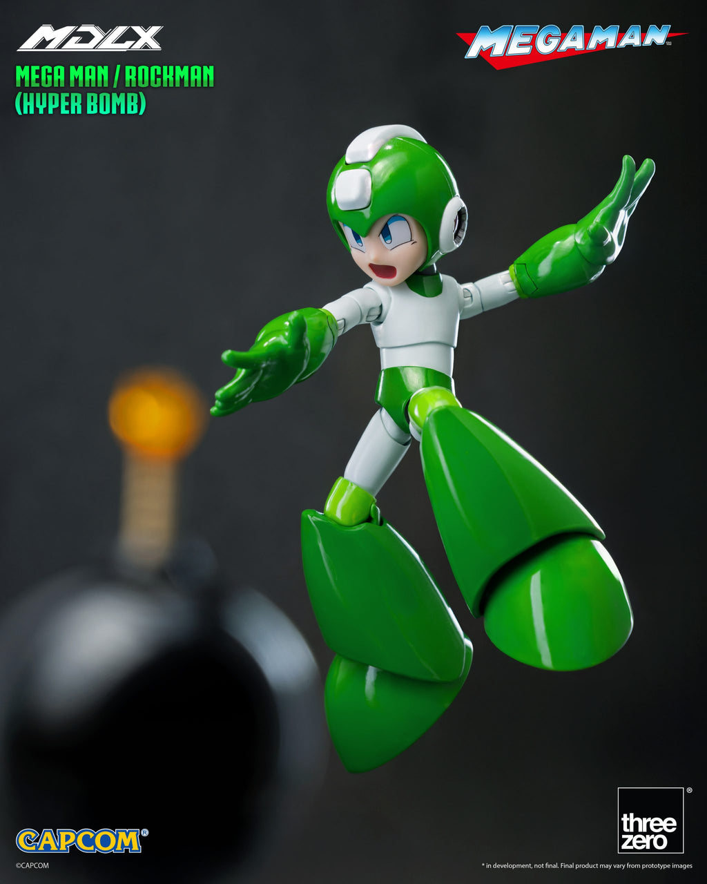 Threezero MDLX Rockman X Mega Man X 洛克人 Hyper Bomb 超高炸彈 合金成品