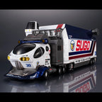 Megahouse CFC 運輸維修車 10V5000 及 超級雷神 附特典 CYBER FORMULA Collection -Heritage Edition- DX FUTURE GPX CYBER FORMULA Sugolegerd 10V5000 ＆ Super Asurada 01 Circuit Mode