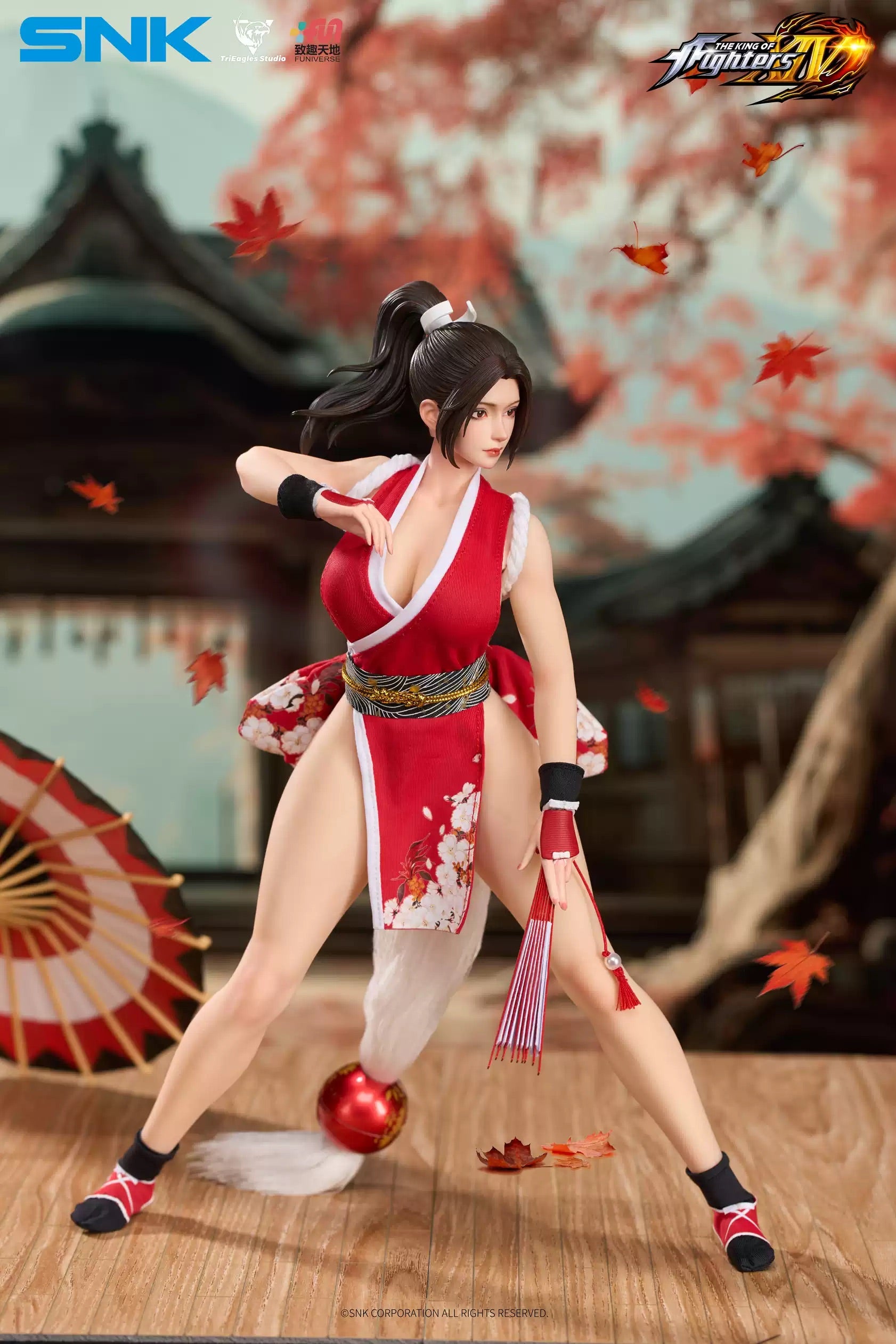 TRIEAGLES STUDIO 閃鷹 1/6 SNK 拳皇 不知火舞 珍藏版  EX至臻版 可動人偶