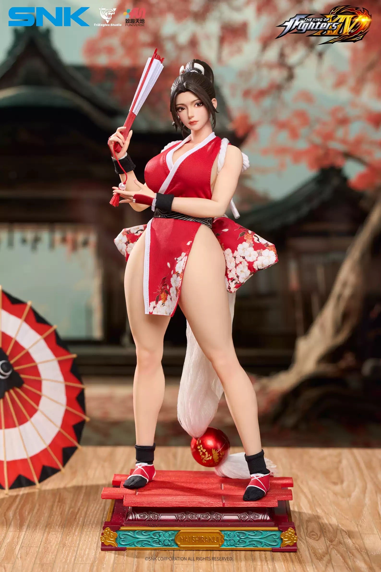 TRIEAGLES STUDIO 閃鷹 1/6 SNK 拳皇 不知火舞 珍藏版  EX至臻版 可動人偶