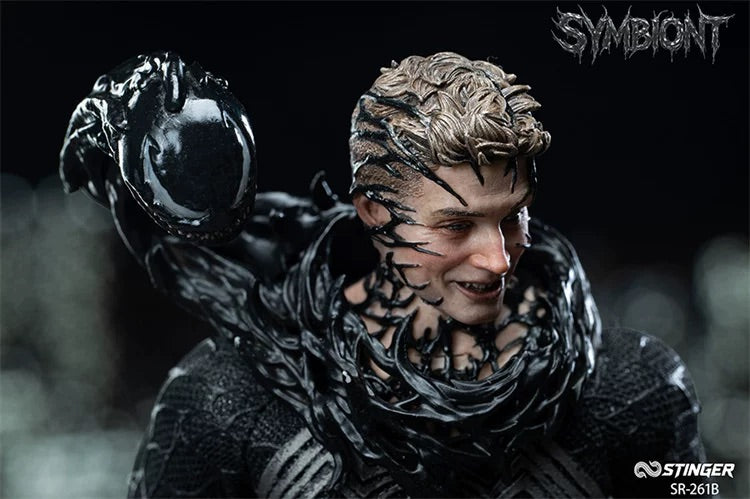 毒刺工作室 1/12 蜘蛛人 共生體 SR-261A SR-261B Symbiote Venom Spider-Man 可動人偶