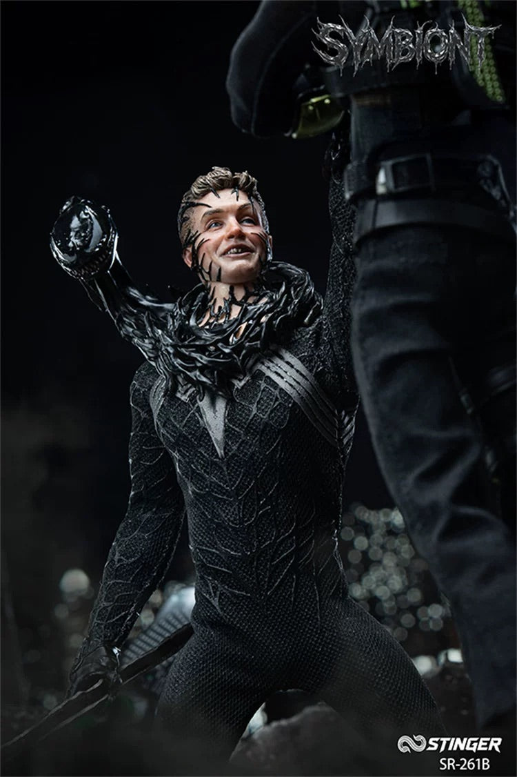毒刺工作室 1/12 蜘蛛人 共生體 SR-261A SR-261B Symbiote Venom Spider-Man 可動人偶