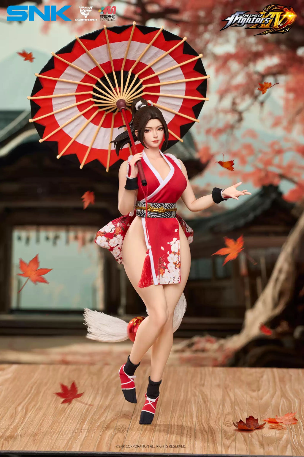 TRIEAGLES STUDIO 閃鷹 1/6 SNK 拳皇 不知火舞 珍藏版  EX至臻版 可動人偶