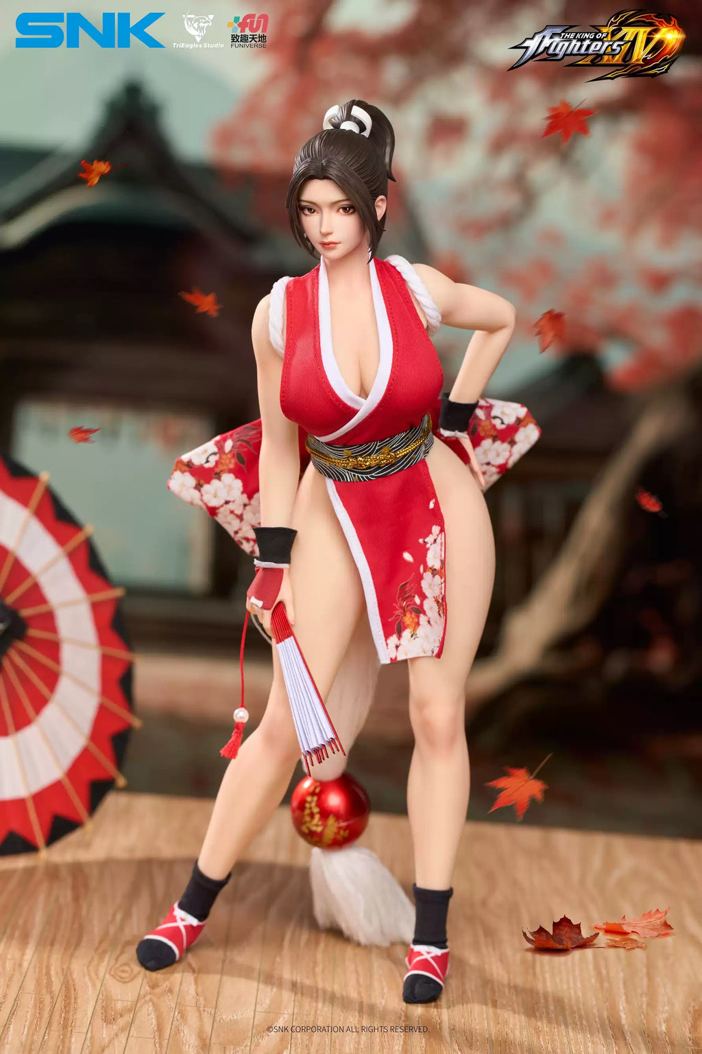 TRIEAGLES STUDIO 閃鷹 1/6 SNK 拳皇 不知火舞 珍藏版  EX至臻版 可動人偶