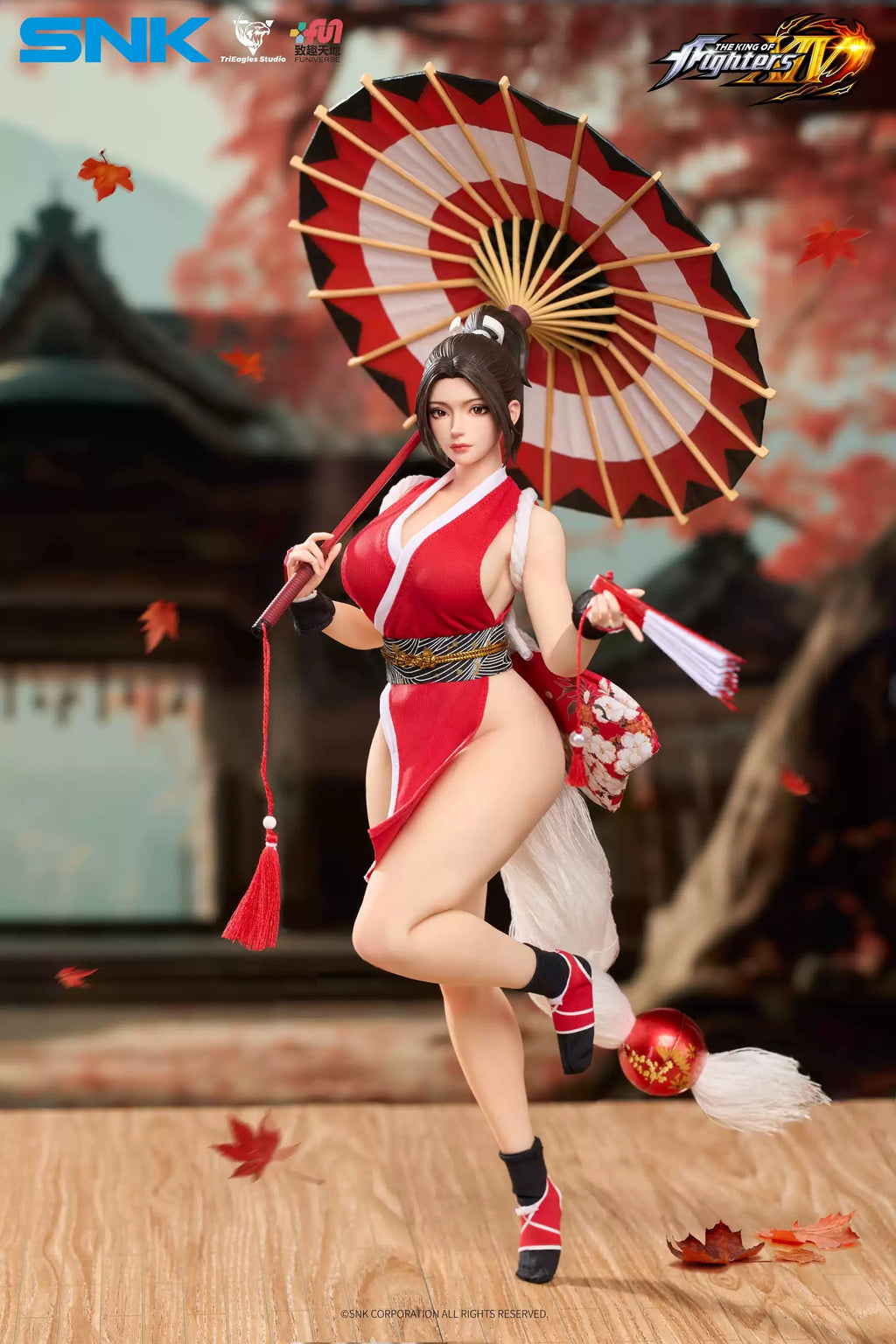 TRIEAGLES STUDIO 閃鷹 1/6 SNK 拳皇 不知火舞 珍藏版  EX至臻版 可動人偶