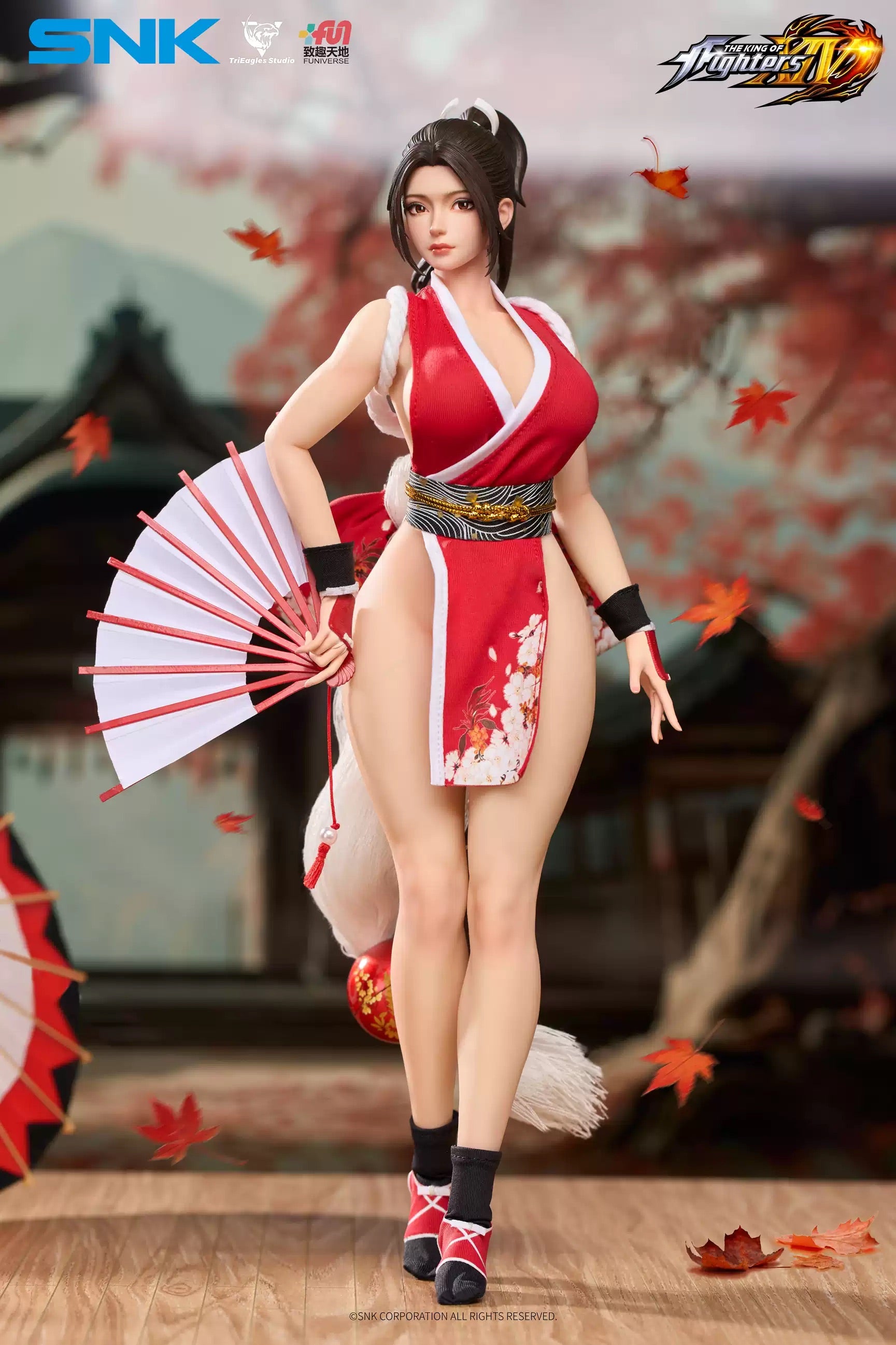 TRIEAGLES STUDIO 閃鷹 1/6 SNK 拳皇 不知火舞 珍藏版  EX至臻版 可動人偶