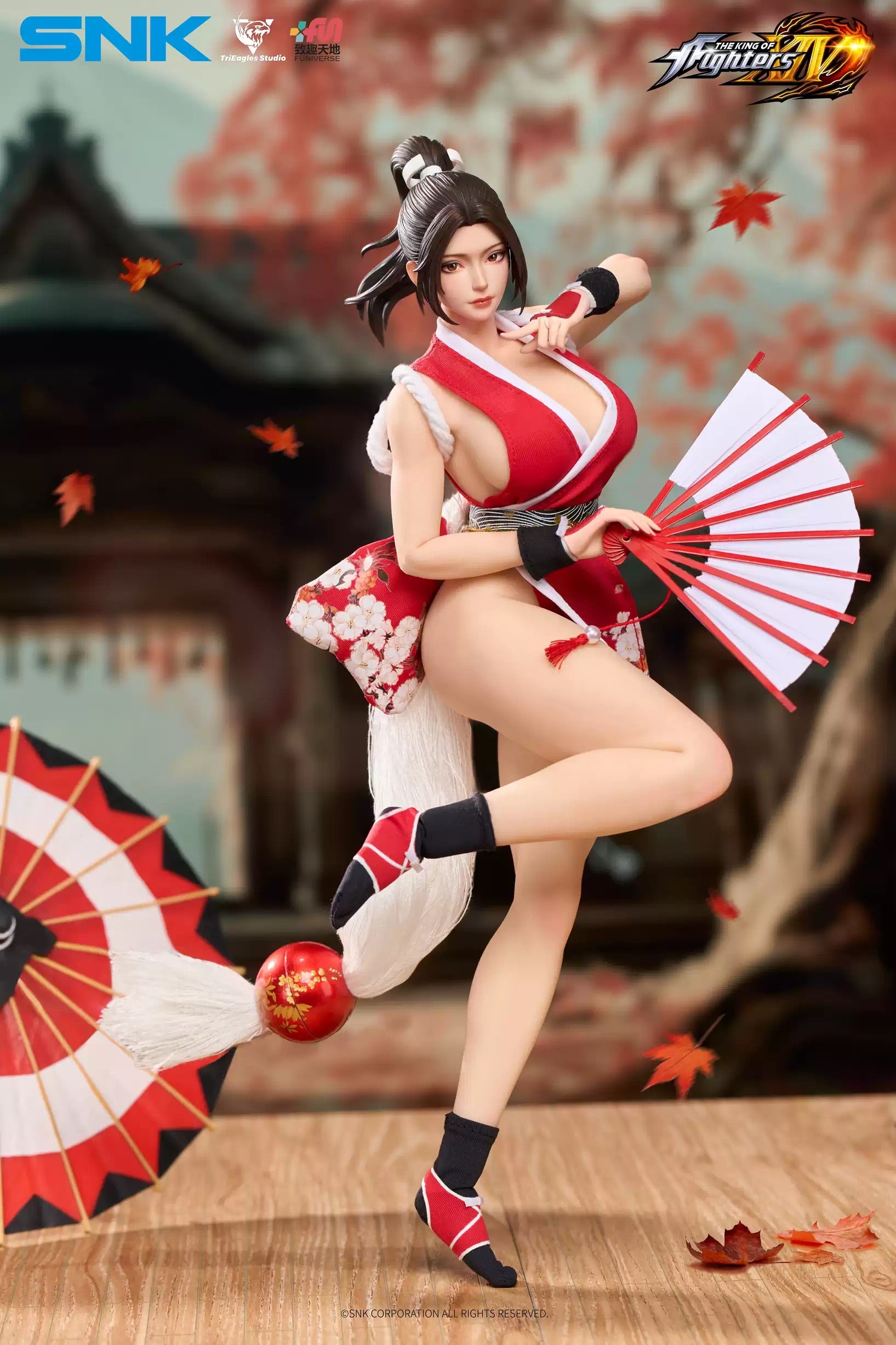 TRIEAGLES STUDIO 閃鷹 1/6 SNK 拳皇 不知火舞 珍藏版  EX至臻版 可動人偶