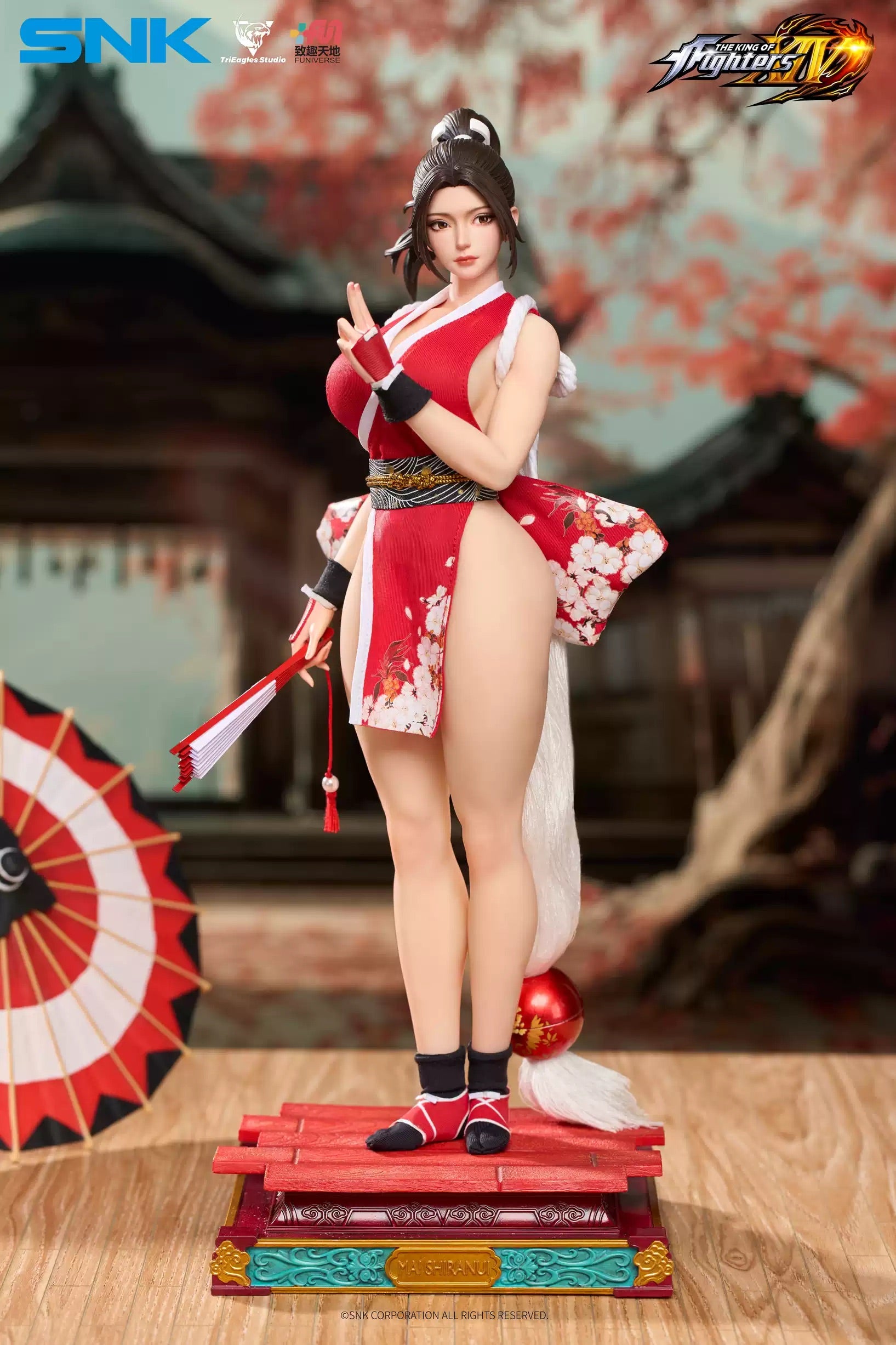 TRIEAGLES STUDIO 閃鷹 1/6 SNK 拳皇 不知火舞 珍藏版  EX至臻版 可動人偶