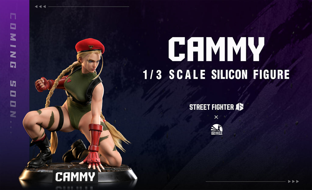 開天工作室 1/3 GJKD0004 街頭霸王6 STREET FIGHTER 6 Cammy 嘉米 白金矽膠 可動人偶 預定特典 黑貓