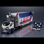 Megahouse CFC 運輸維修車 10V5000 及 超級雷神 附特典 CYBER FORMULA Collection -Heritage Edition- DX FUTURE GPX CYBER FORMULA Sugolegerd 10V5000 ＆ Super Asurada 01 Circuit Mode