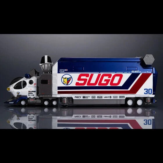 Megahouse CFC 運輸維修車 10V5000 及 超級雷神 附特典 CYBER FORMULA Collection -Heritage Edition- DX FUTURE GPX CYBER FORMULA Sugolegerd 10V5000 ＆ Super Asurada 01 Circuit Mode