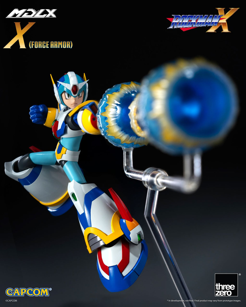Threezero MDLX 洛克人X 武力裝甲 Rockman X Mega Man X Force Armor&nbsp;