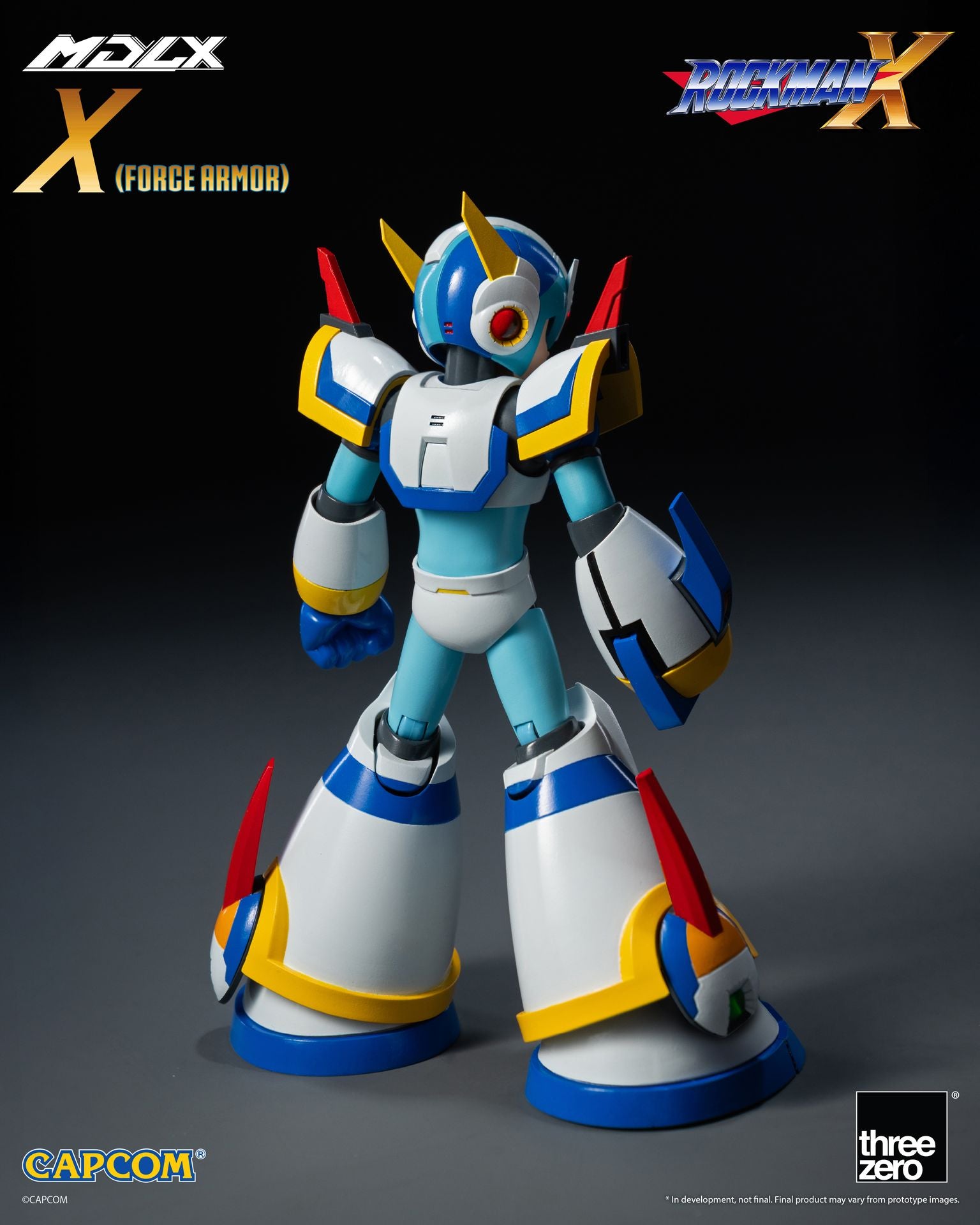 Threezero MDLX 洛克人X 武力裝甲 Rockman X Mega Man X Force Armor&nbsp;