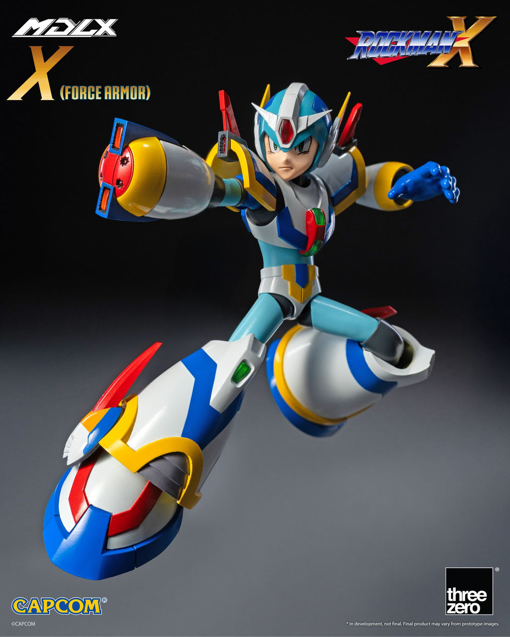 Threezero MDLX 洛克人X 武力裝甲 Rockman X Mega Man X Force Armor&nbsp;