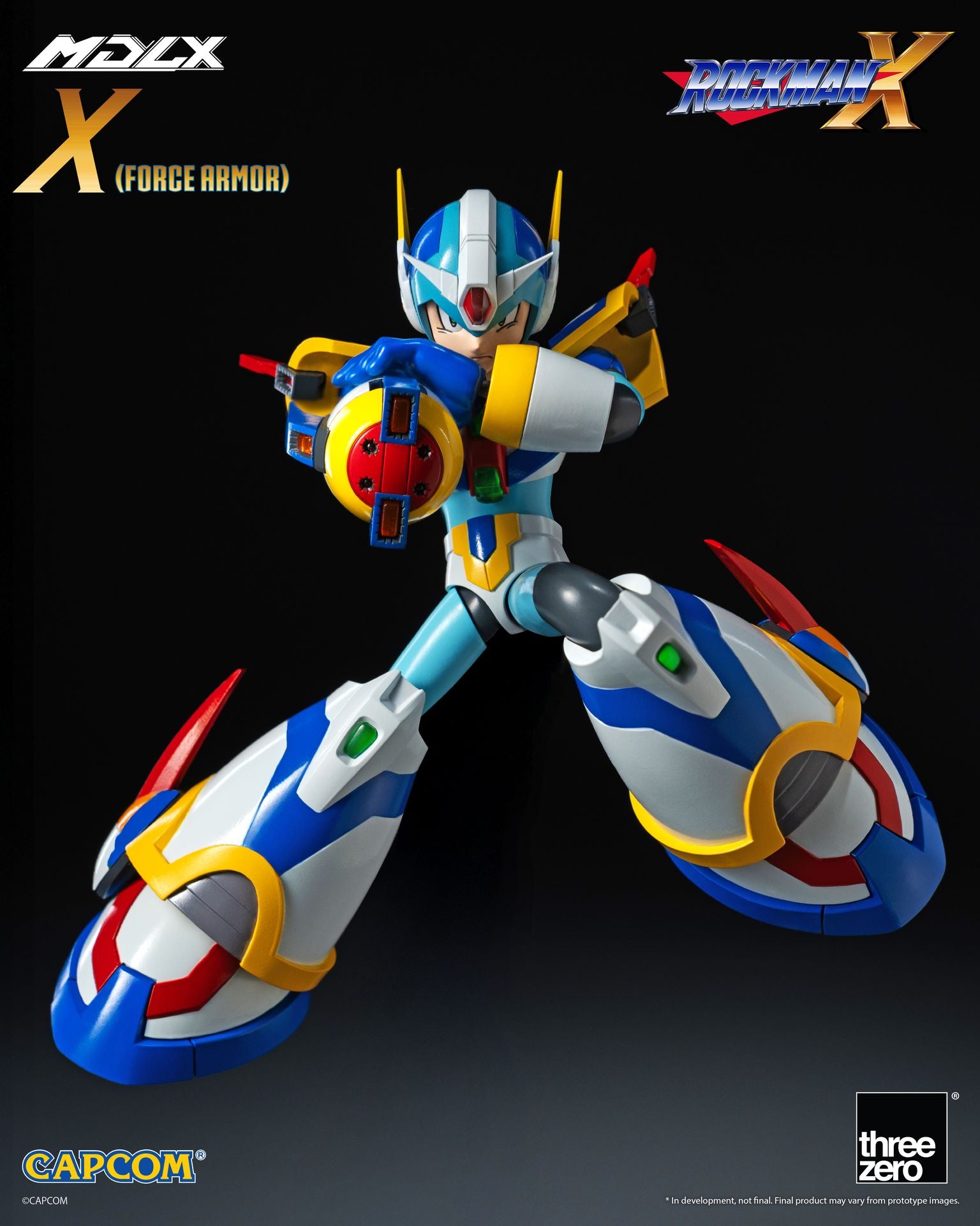 Threezero MDLX 洛克人X 武力裝甲 Rockman X Mega Man X Force Armor&nbsp;