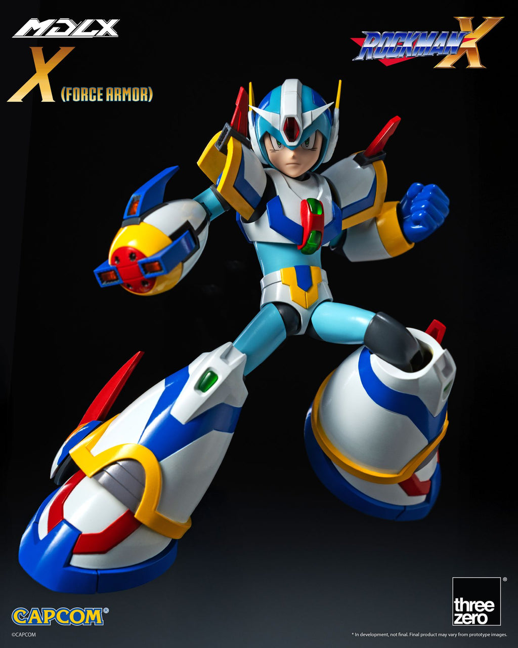 Threezero MDLX 洛克人X 武力裝甲 Rockman X Mega Man X Force Armor&nbsp;
