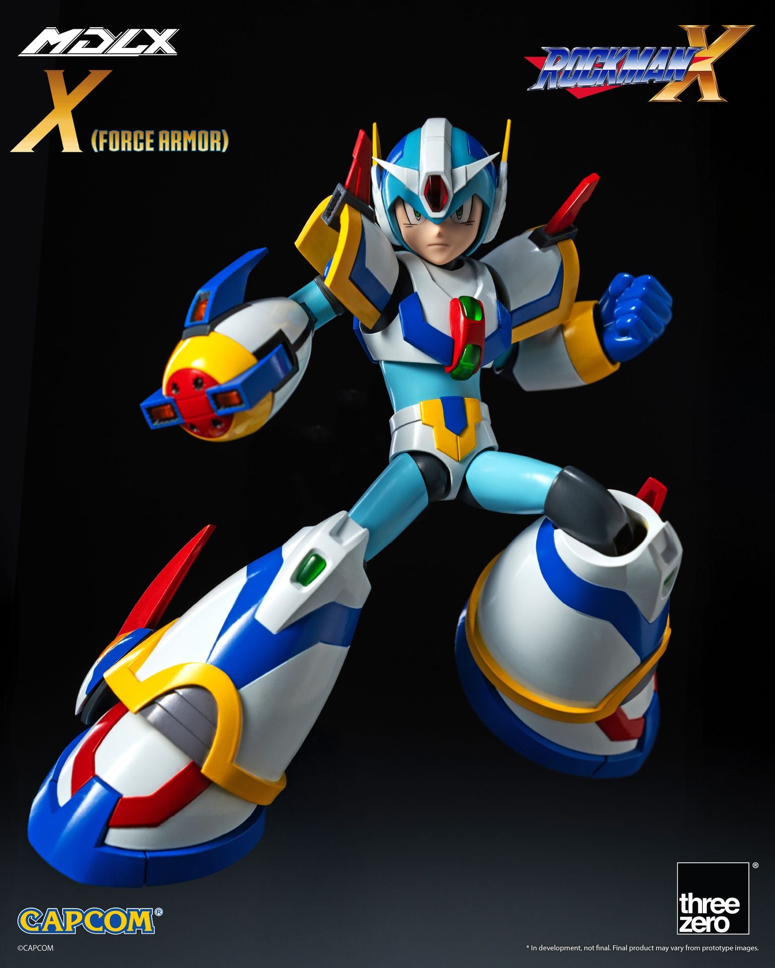 Threezero MDLX 洛克人X 武力裝甲 Rockman X Mega Man X Force Armor&nbsp;