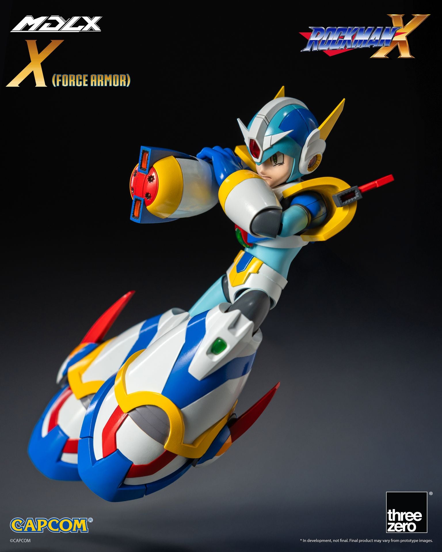 Threezero MDLX 洛克人X 武力裝甲 Rockman X Mega Man X Force Armor&nbsp;