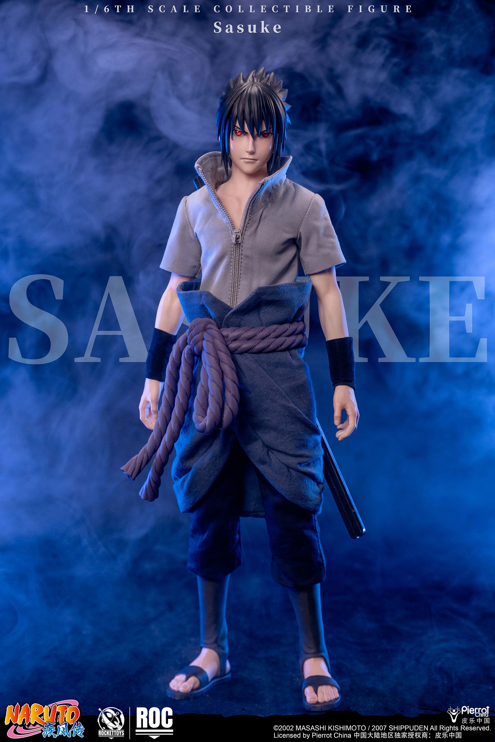 ROCKETTOYS ROCKET TOYS 1/6 ROC-017 火影忍者 疾風傳 Sasuke 宇智波佐助 標準版 DX Ver.豪華版 可動人偶