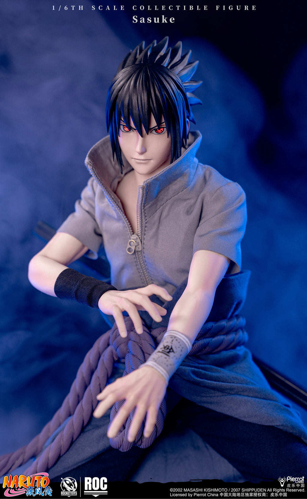ROCKETTOYS ROCKET TOYS 1/6 ROC-017 火影忍者 疾風傳 Sasuke 宇智波佐助 標準版 DX Ver.豪華版 可動人偶