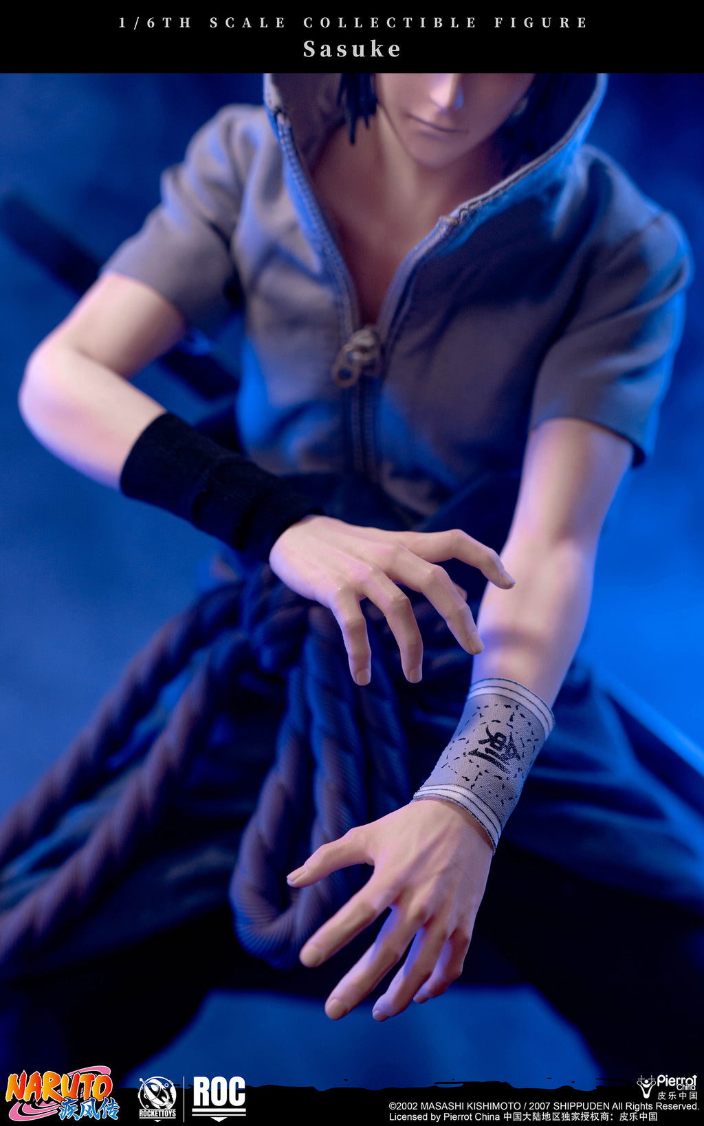 ROCKETTOYS ROCKET TOYS 1/6 ROC-017 火影忍者 疾風傳 Sasuke 宇智波佐助 標準版 DX Ver.豪華版 可動人偶