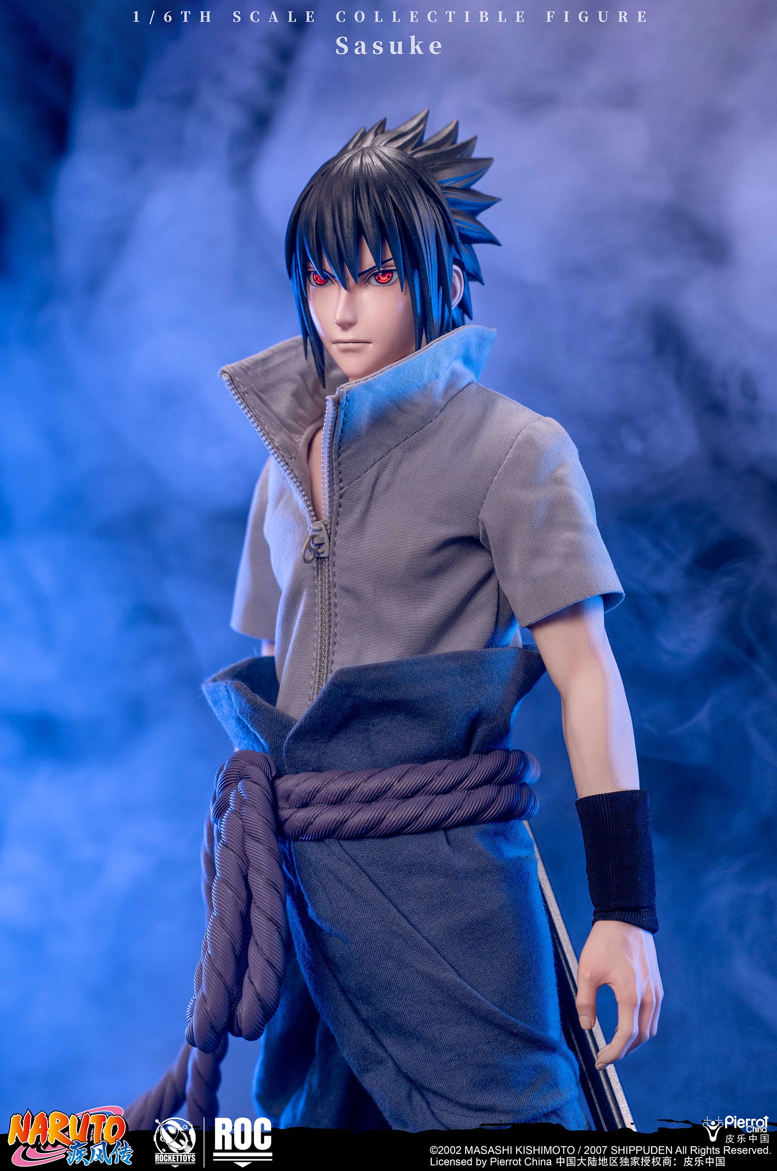 ROCKETTOYS ROCKET TOYS 1/6 ROC-017 火影忍者 疾風傳 Sasuke 宇智波佐助 標準版 DX Ver.豪華版 可動人偶