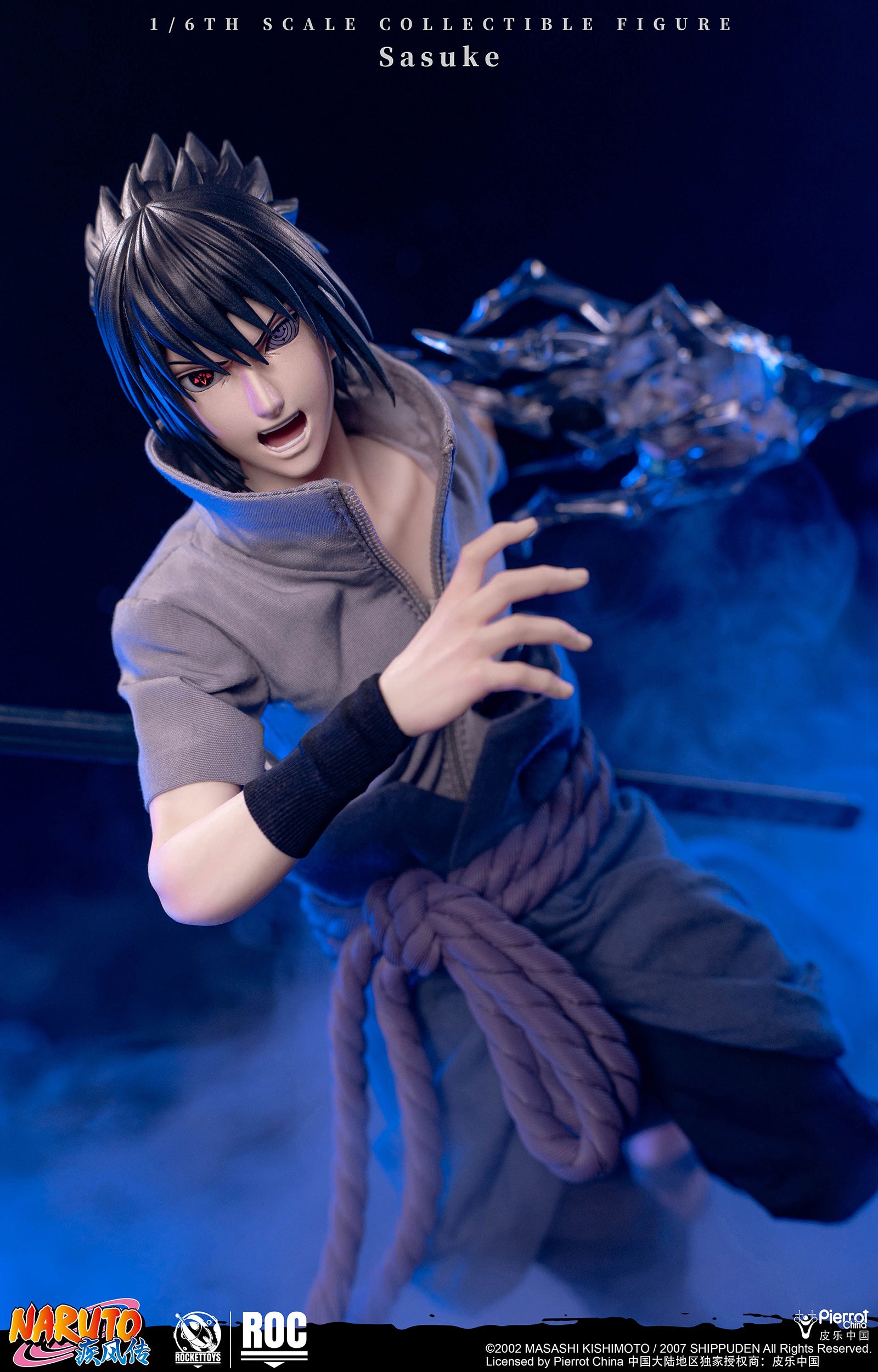 ROCKETTOYS ROCKET TOYS 1/6 ROC-017 火影忍者 疾風傳 Sasuke 宇智波佐助 標準版 DX Ver.豪華版 可動人偶