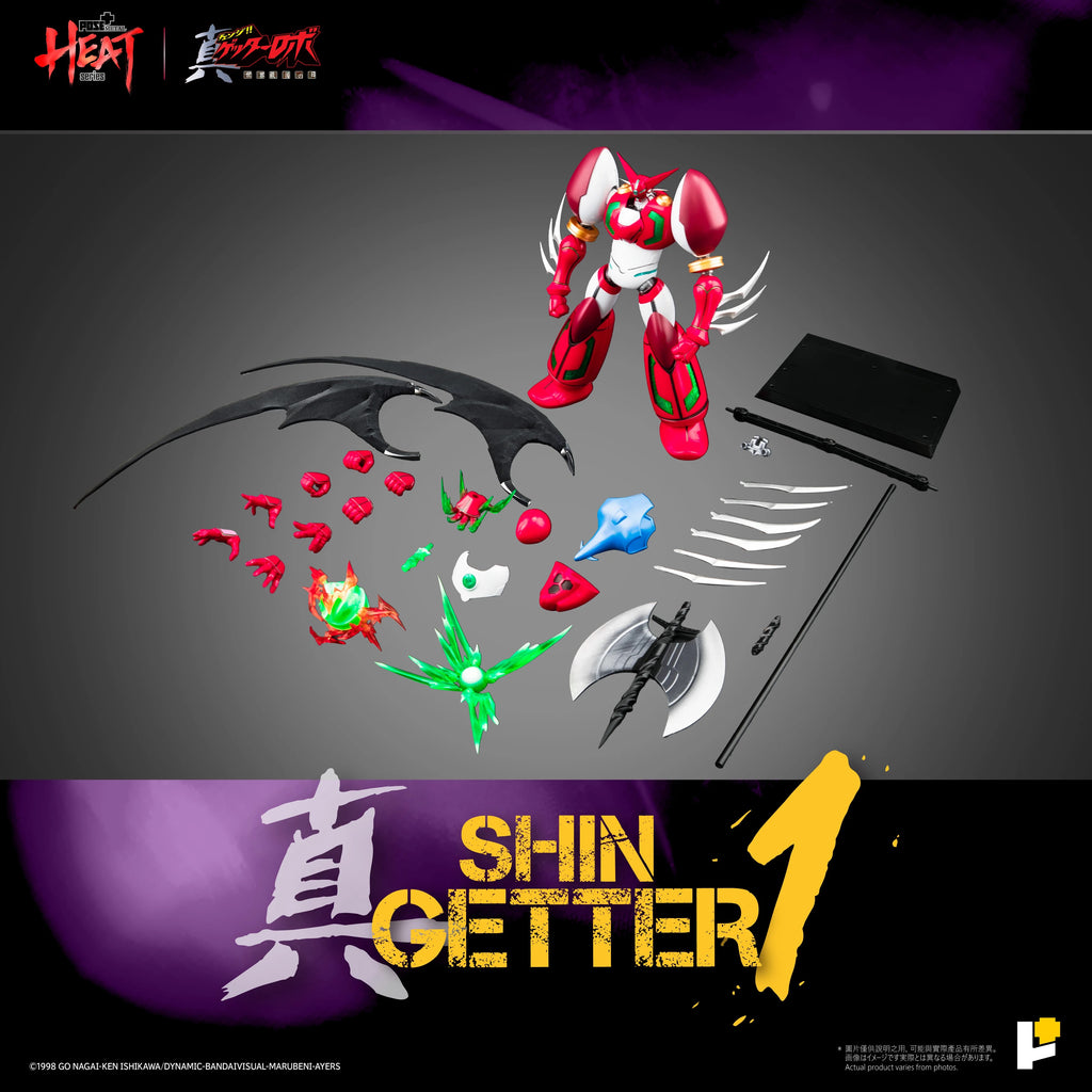 POSE+ POSE PLUS METAL HEAT 系列 真三一萬能俠一號 Shin Getter 1 真三一萬能俠世界最後之日ver. 標準版 DX版