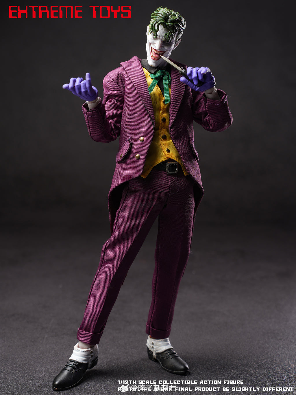 極模型 EXTREME TOYS 1/12 EX004 絕命玩笑小丑 可動人偶