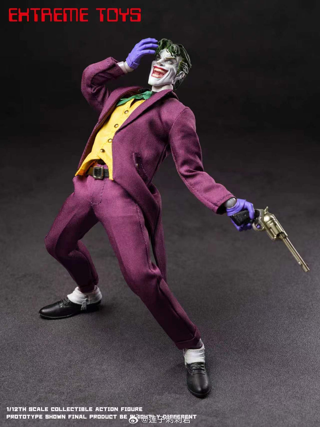 極模型 EXTREME TOYS 1/12 EX004 絕命玩笑小丑 可動人偶