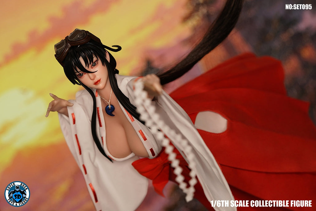 SUPER DUCK 1/6 空戰巫女 SET095 Aerial Combat Shrine Maiden 可動人偶