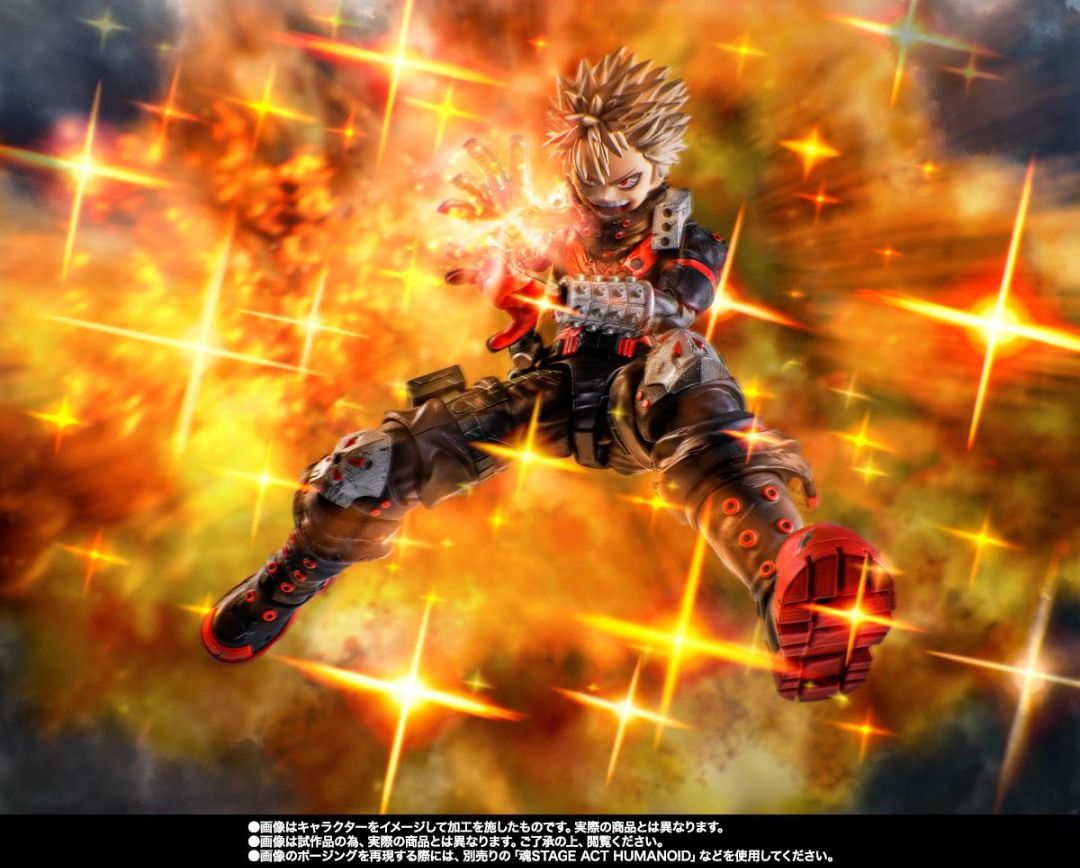 Bandai 魂限 1/12 SHF 我的英雄學院 KATSUKI BAKUGO 開始 The Beginning