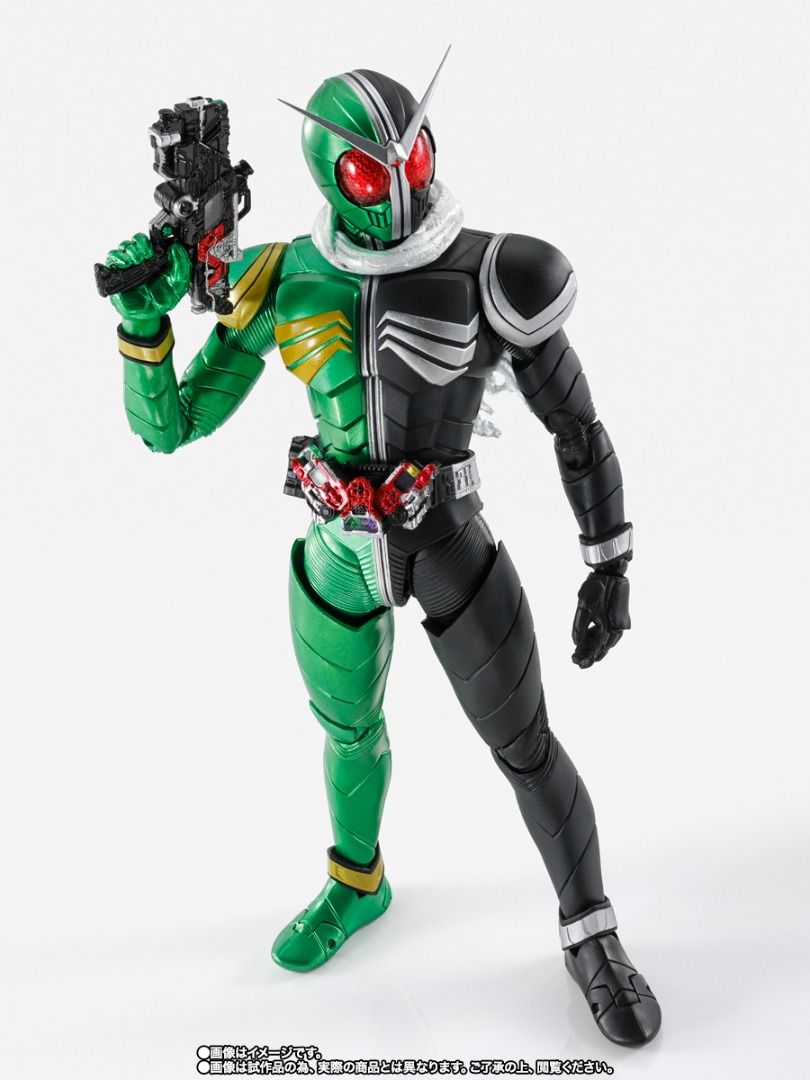 Bandai 魂限 真骨雕 真骨彫 風都偵探 劇場版 幪面超人W KAMEN RIDER DOUBLE CYCLONESKULL Cyclone Skull 連 Blu-Ray DVD