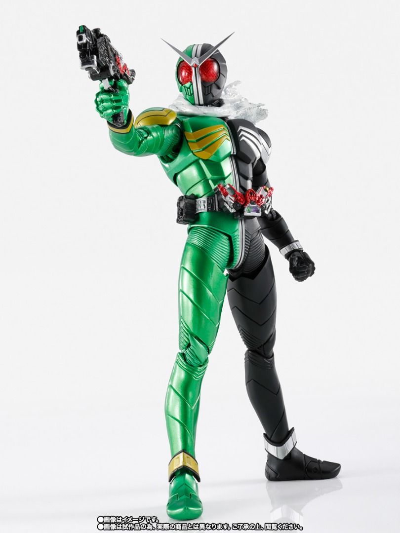 Bandai 魂限 真骨雕 真骨彫 風都偵探 劇場版 幪面超人W KAMEN RIDER DOUBLE CYCLONESKULL Cyclone Skull 連 Blu-Ray DVD