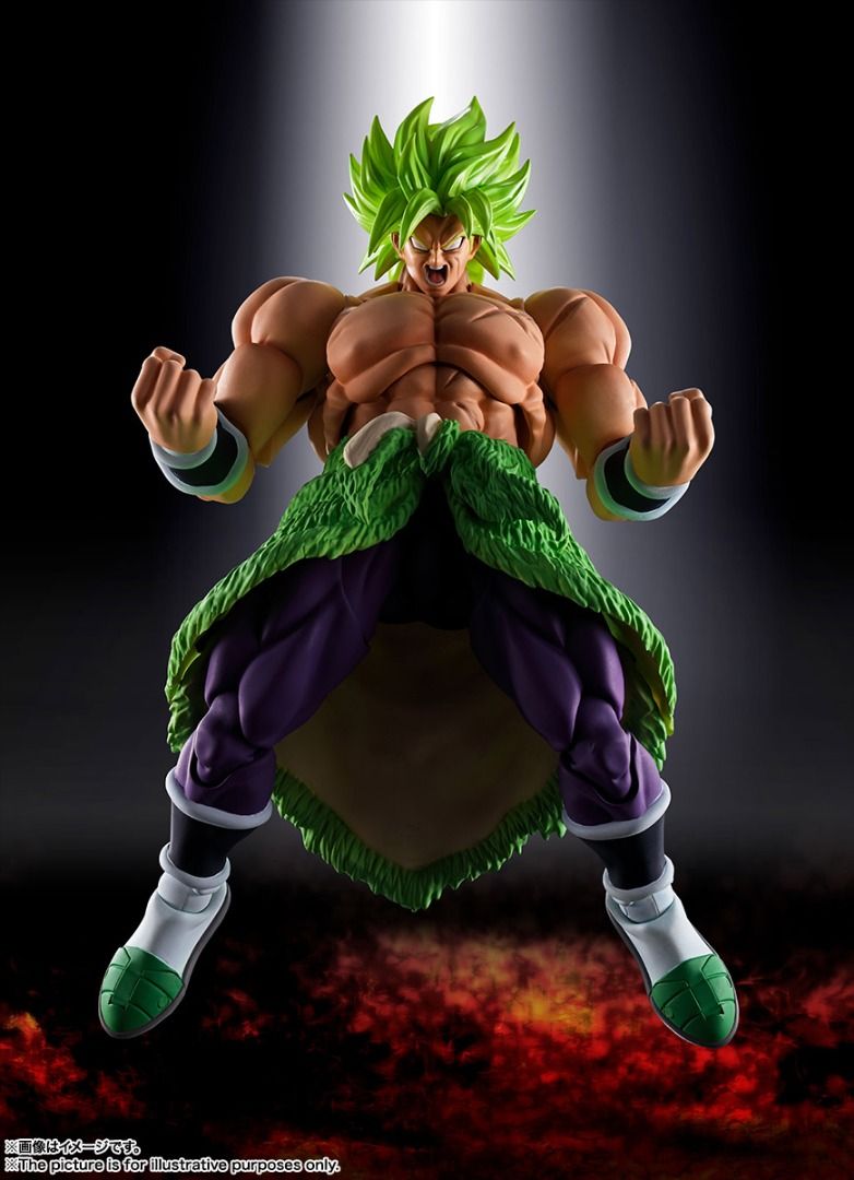 Bandai 1/12 SHF full power broly 龍珠超 超級撒亞人 布羅利 布洛尼  (2025版)