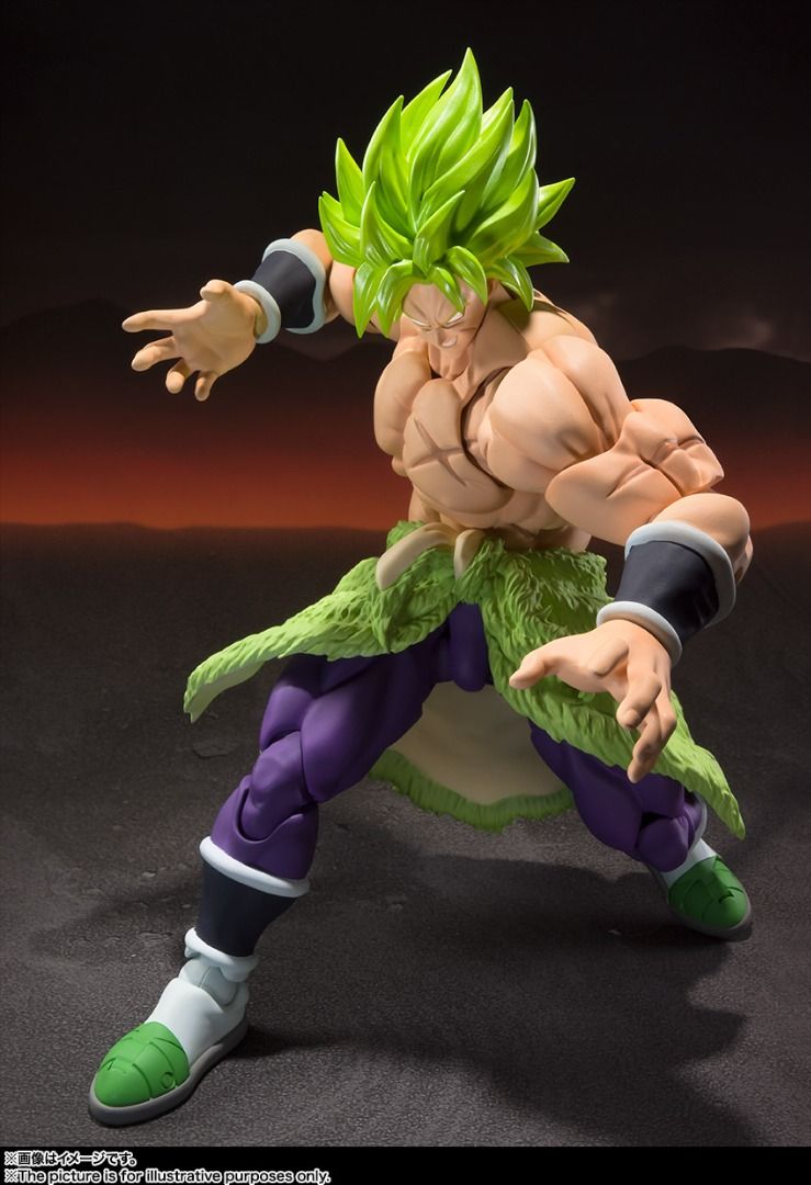 Bandai 1/12 SHF full power broly 龍珠超 超級撒亞人 布羅利 布洛尼  (2025版)